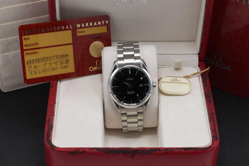 Omega Seamaster Aqua Terra 2517.50.00 - 1998 - Omega horloge - Omega kopen - Omega heren horloge - Trophies Watches