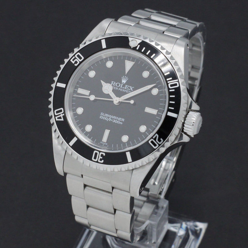 Rolex Submariner 14060 - 1999 - Rolex horloge - Rolex kopen - Rolex heren horloge - Trophies Watches