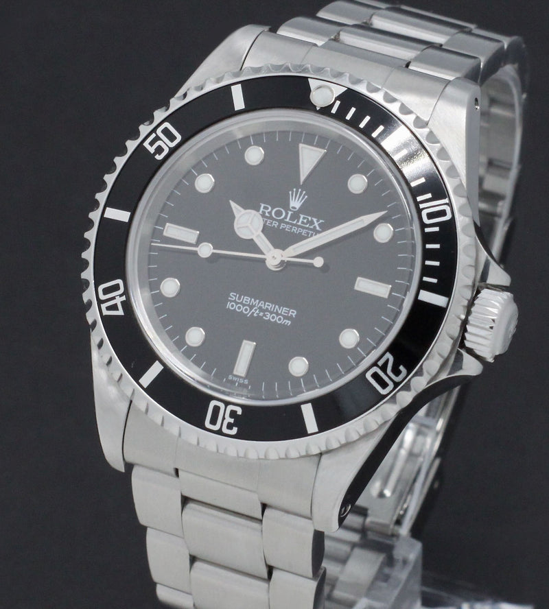 Rolex Submariner 14060 - 1999 - Rolex horloge - Rolex kopen - Rolex heren horloge - Trophies Watches