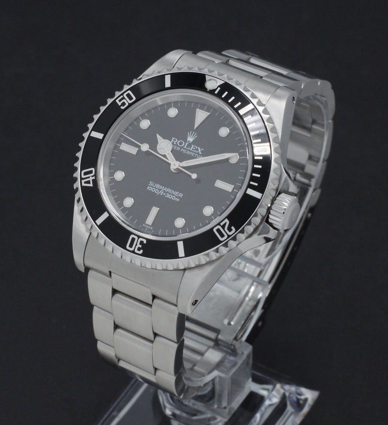 Rolex Submariner 14060 - 1999 - Rolex horloge - Rolex kopen - Rolex heren horloge - Trophies Watches