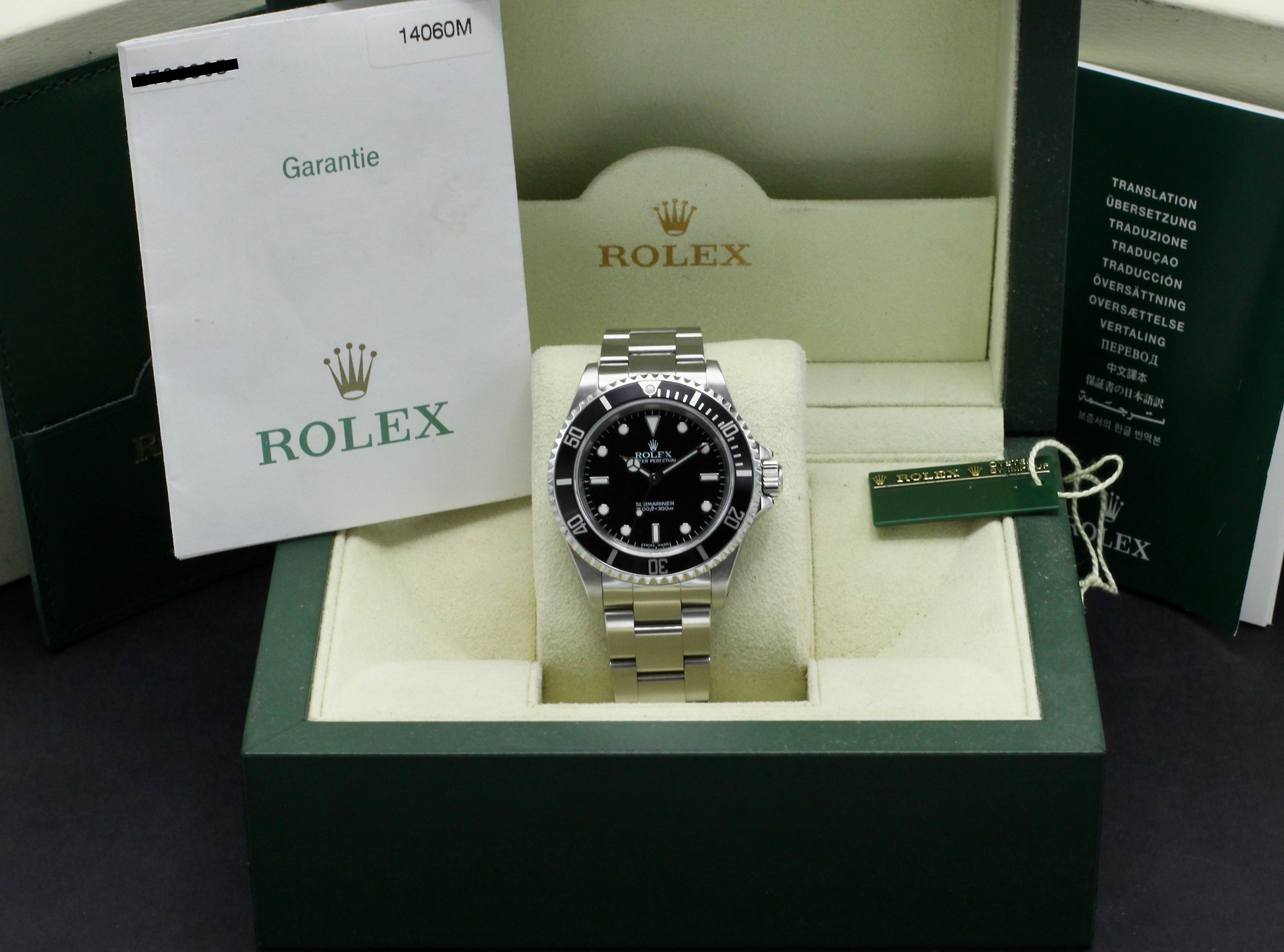 Rolex Submariner 14060 - 2007 - Rolex horloge - Rolex kopen - Rolex heren horloge - Trophies Watches