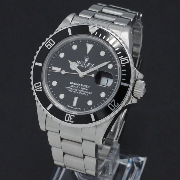Rolex Submariner 16800 - 1988 - Rolex horloge - Rolex kopen - Rolex heren horloge - Trophies Watches
