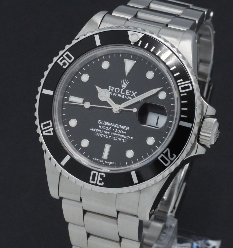 Rolex Submariner 16800 - 1988 - Rolex horloge - Rolex kopen - Rolex heren horloge - Trophies Watches