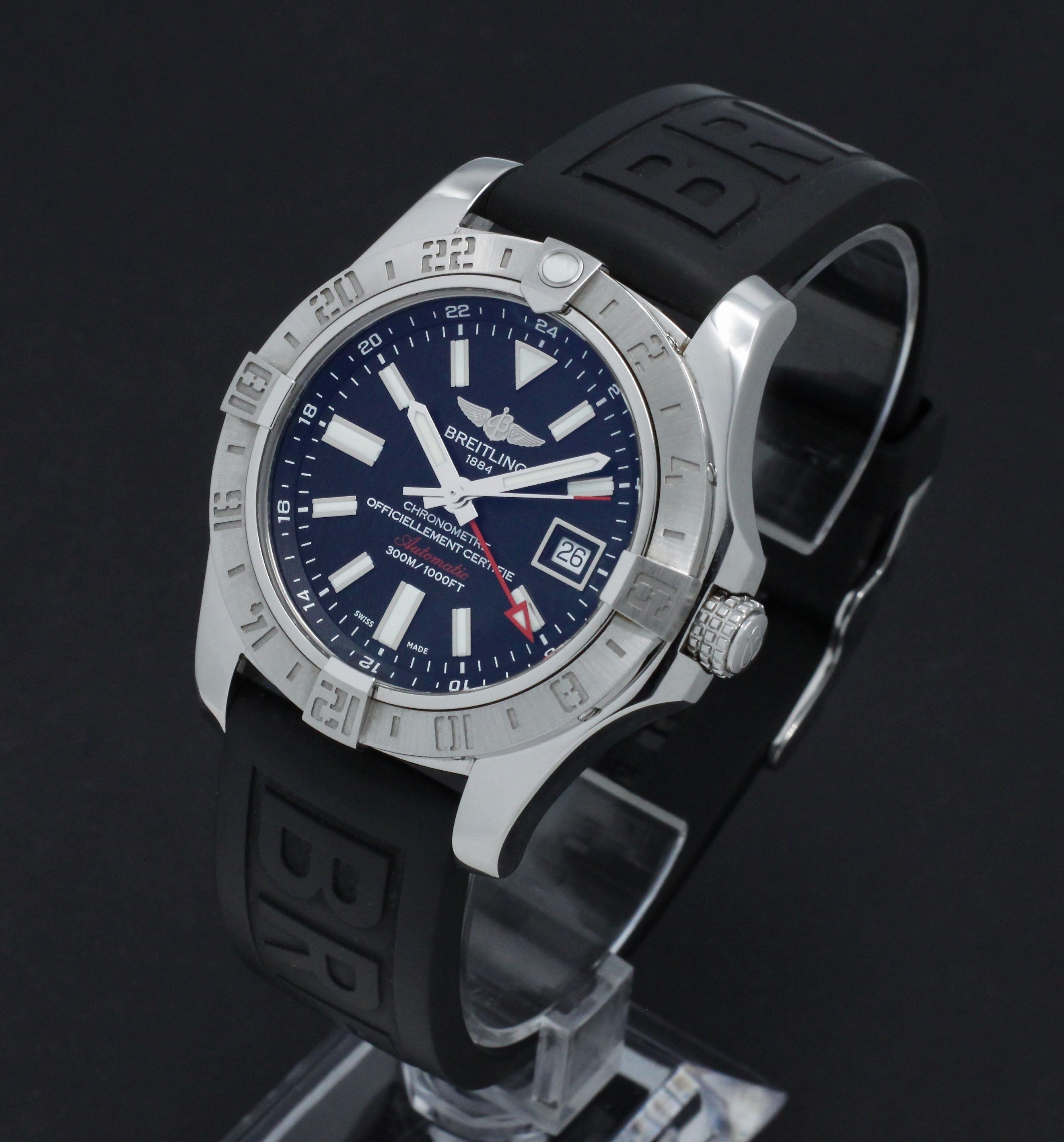 Breitling Avenger II GMT A32390 - 2017 - Breitling horloge - Breitling kopen - Breitling heren horloge - Trophies Watches