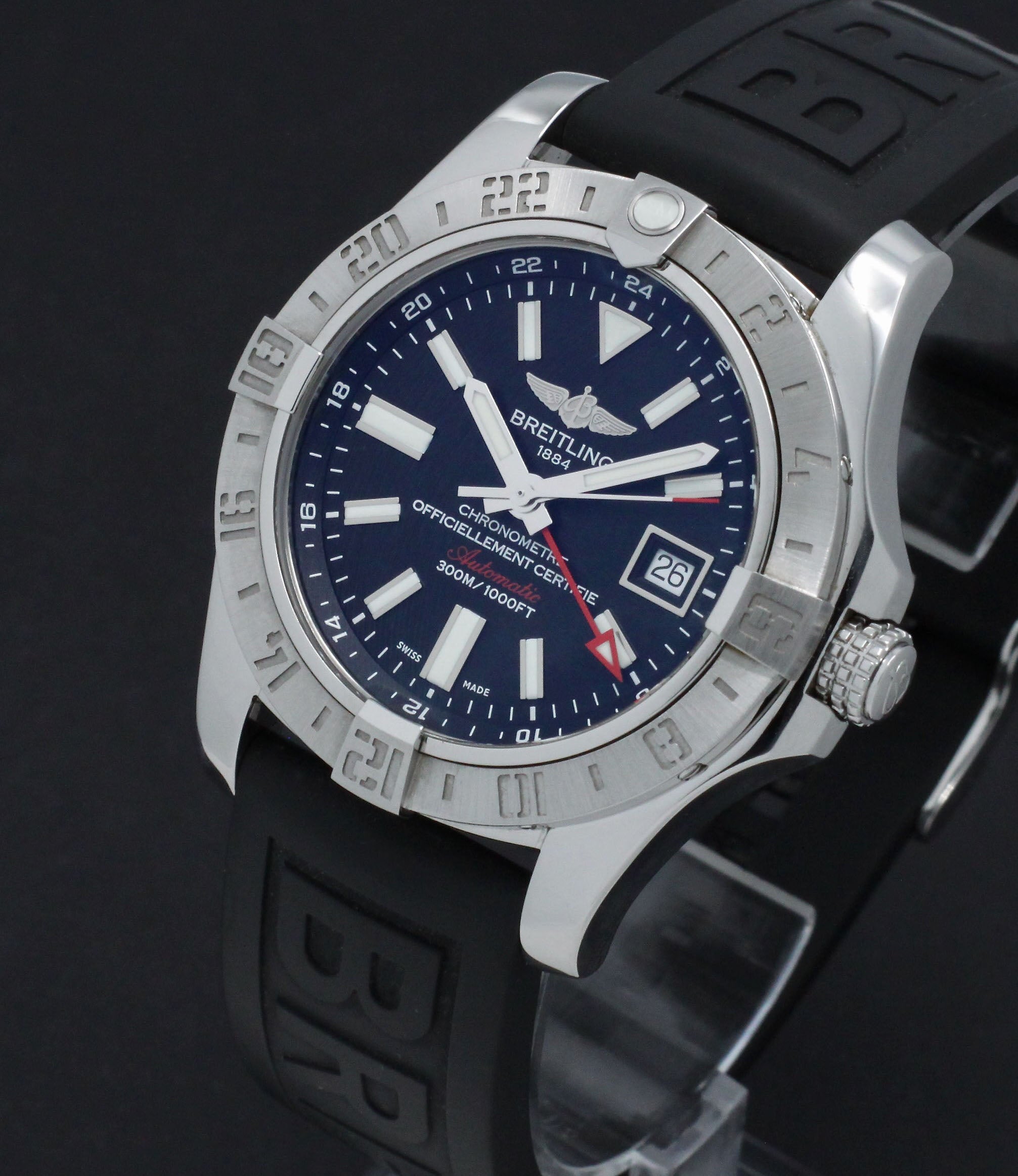 Breitling Avenger II GMT A32390 - 2017 - Breitling horloge - Breitling kopen - Breitling heren horloge - Trophies Watches