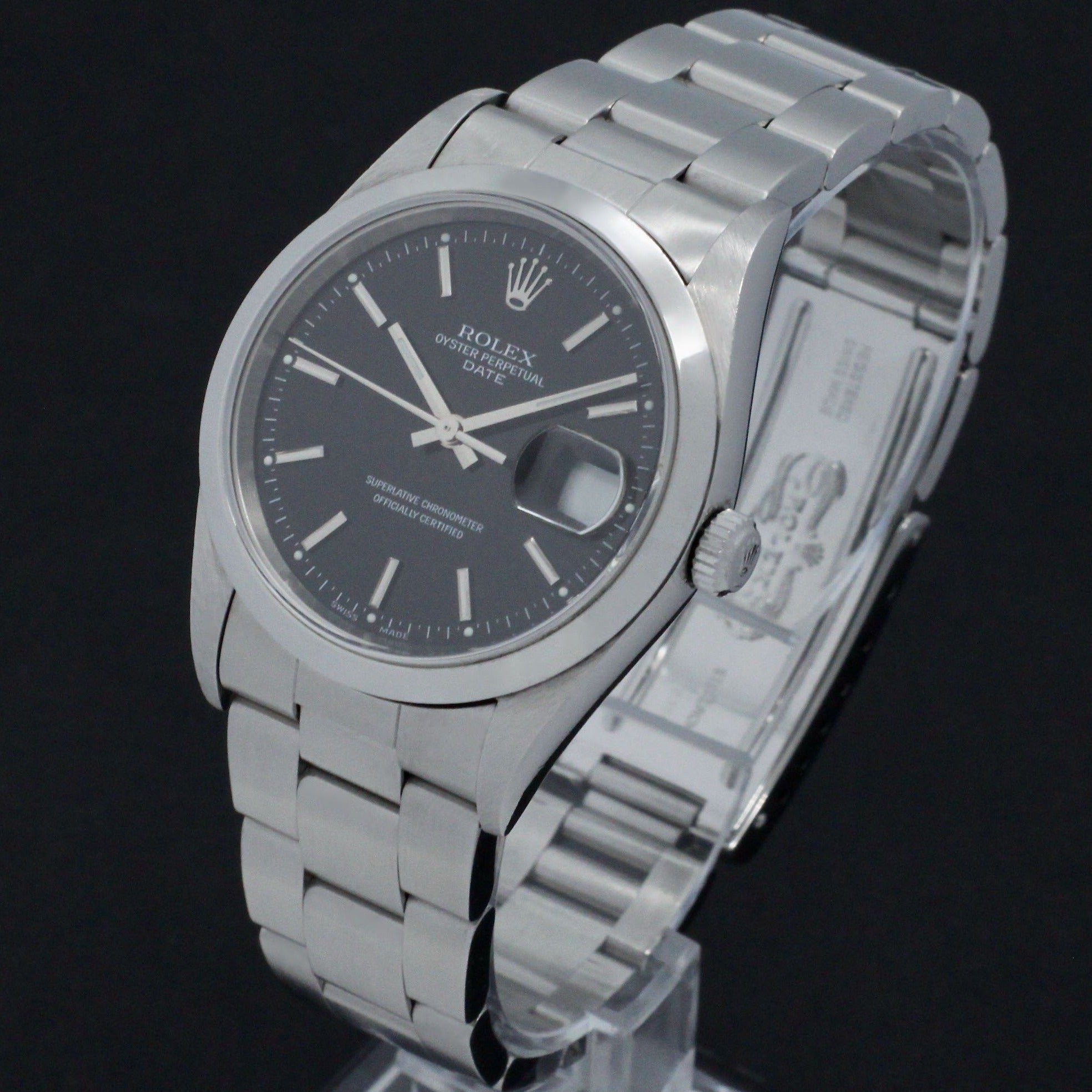 Rolex Oyster Perpetual Date 15200 - 2000 - Rolex horloge - Rolex kopen - Rolex heren horloge - Trophies Watches