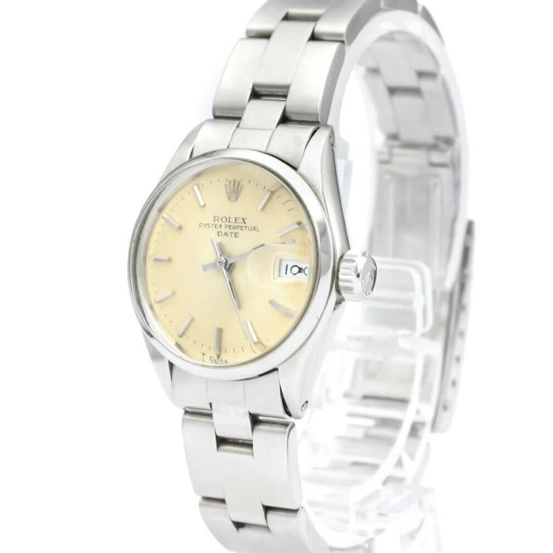 Rolex Oyster Perpetual Lady Date 6516 - 1970 - Rolex horloge - Rolex kopen - Rolex dames horloge - Trophies Watches