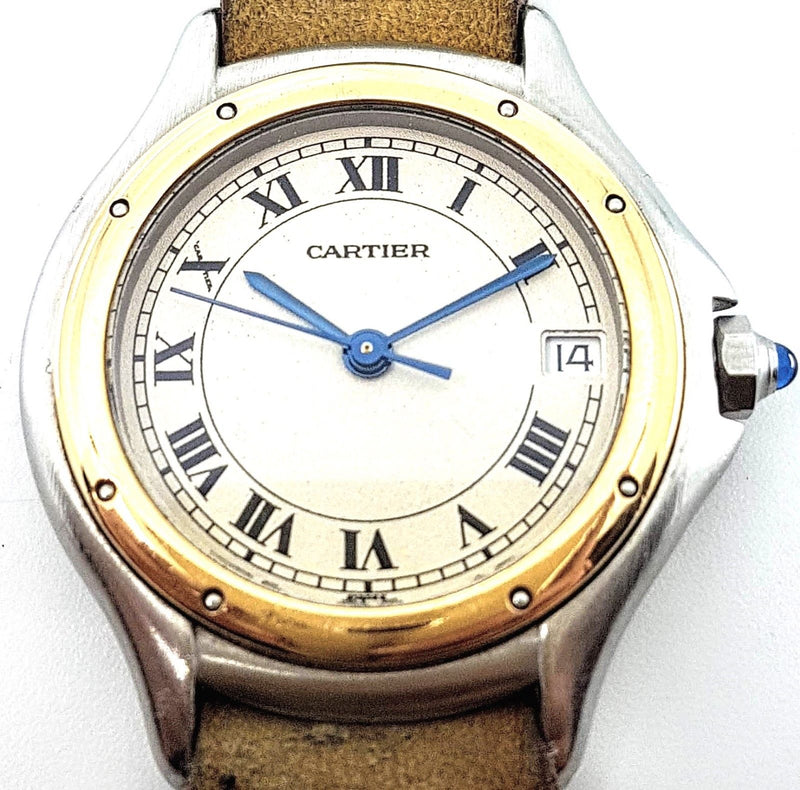 Cartier Cougar 1190 - Cartier horloge - Cartier kopen - Cartier dames horloge - Trophies Watches